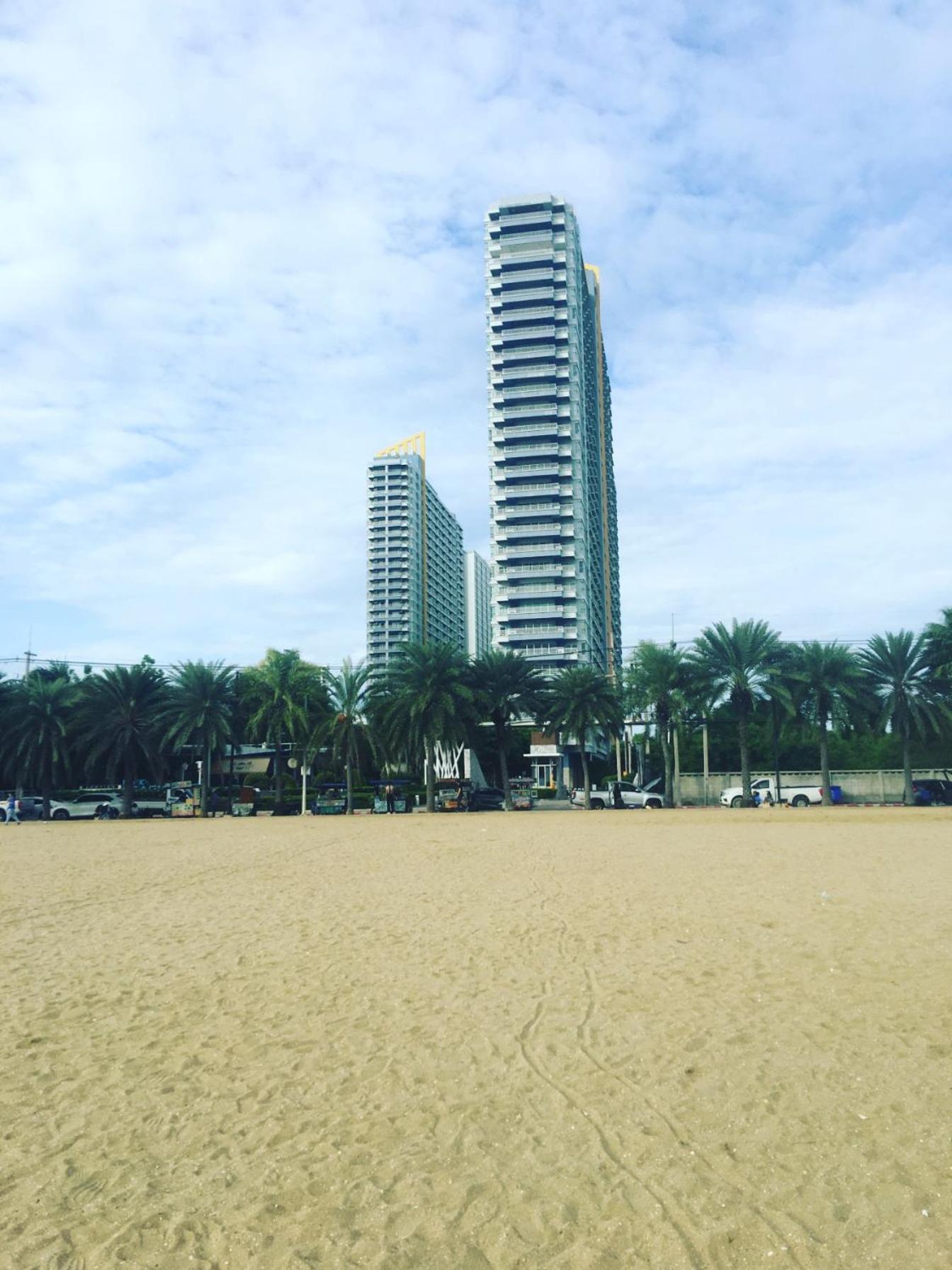 2 ห้องนอน 2 ห้องน้ำ Seaview Jomtien ชั้น18 Apartment Ngoại thất bức ảnh