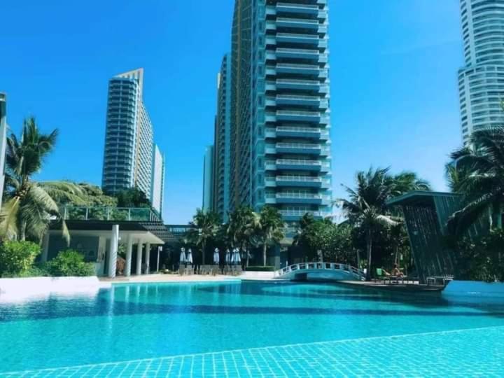 2 ห้องนอน 2 ห้องน้ำ Seaview Jomtien ชั้น18 Apartment Ngoại thất bức ảnh