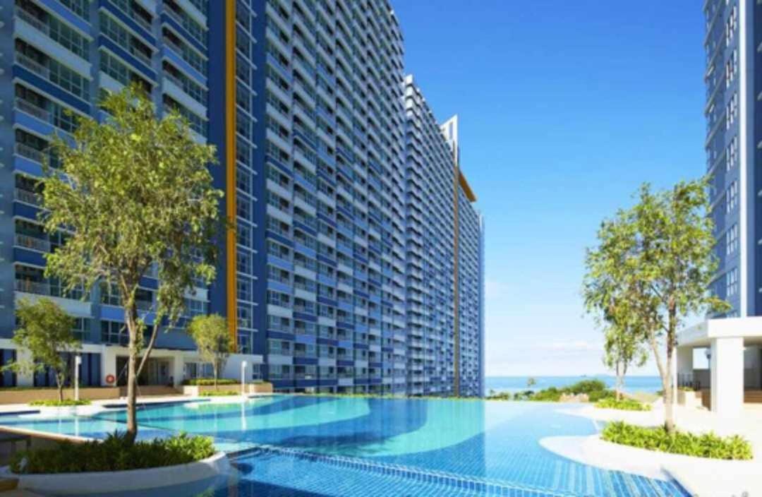 2 ห้องนอน 2 ห้องน้ำ Seaview Jomtien ชั้น18 Apartment Ngoại thất bức ảnh