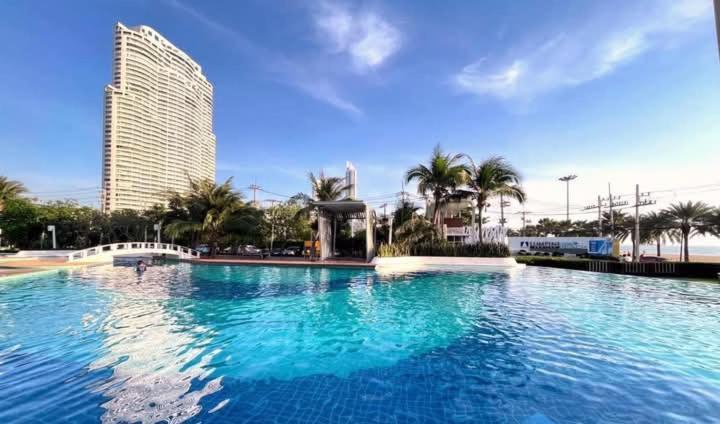 2 ห้องนอน 2 ห้องน้ำ Seaview Jomtien ชั้น18 Apartment Ngoại thất bức ảnh